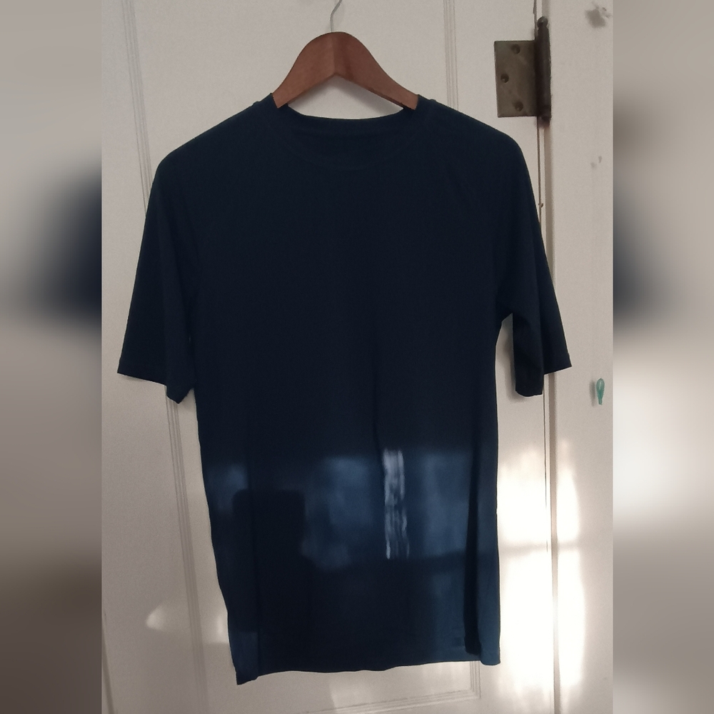 Men's Blue Short Sleeve Athletic Tee By George